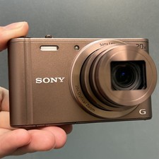 SONY Cyber-shot DSC-WX300 Brown Compact Digital Camera English 18.2MP 20x Zoom