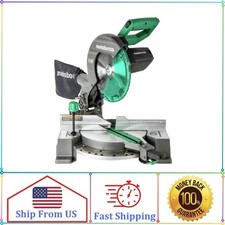 Metabo HPT C10FCG2 10-Inch 15-Amp Single Bevel Compound Miter Saw with Xact Cut