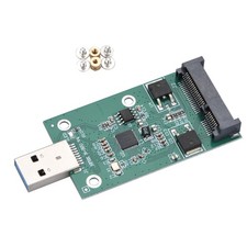 Plug  Play mSATA SSD to USB 3.0 Interface Convertor Adapter Card PCB Board C