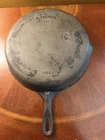 Vintage Wagner Ware Sidney -0- Cast Iron 1060H Skillet Double Spout