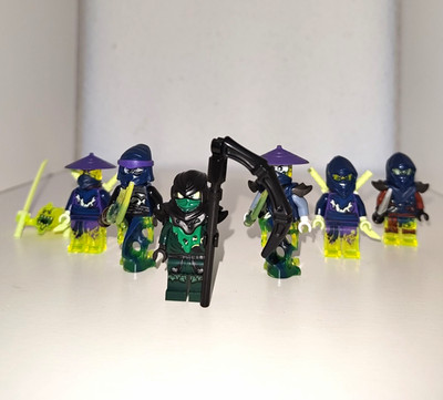 LEGO Ninjago Possesed Lloyd + 5x Ghost Warriors (njo154)