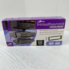 Vintage CRT TV Orbital Wallarm VCR DVD Mount Black Adjustable Use With Tv Mount