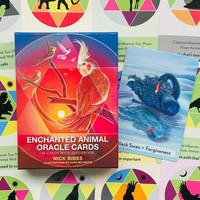 Enchanted Animal Oracle Cards 45-Karten-Deck Mit Begleitbuch Nick Bibes