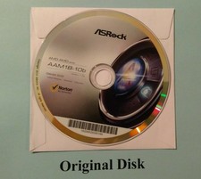ASRock AM1H-ITX Resource  Driver DVD AAM1B-10b  DVD ONLY AMD SOCKET AM1 FS1b