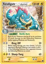 Feraligatr (Delta Species) - 2/101 - Pokemon Dragon Frontiers Holo Card HP