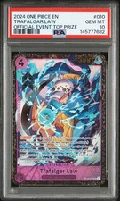 Trafalgar Law One Piece Official Regional Event Top 16 Promo English 010 PSA 10