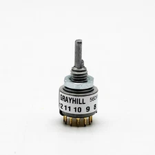 Grayhill Inc. 56DP30-01-1-AJN SP12T 115VAC 2-12 Position Rotary Switch