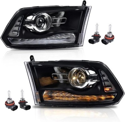 LED Bar Headlights Assembly Front Headlamp Compatible with Dodge Ram 1500 2500 3
