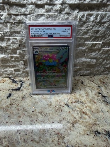 Venusaur ex 198/165 Pokemon 151 198 Special Illustration Rare GEM MINT PSA 10