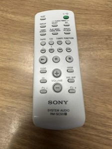 Sony OEM RM-SC50 System Audio Replacement Remote Very Good