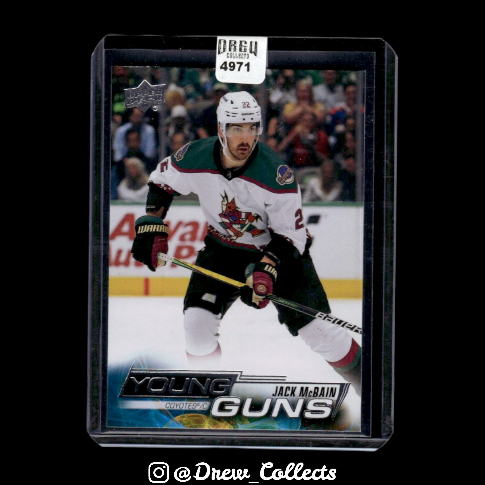 2022-23 Upper Deck #230 Jack McBain Arizona Coyotes Young Guns
