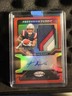 2025 Certified Freshman Fabric Signatures Treveyon Henderson RC Mirror Red /99