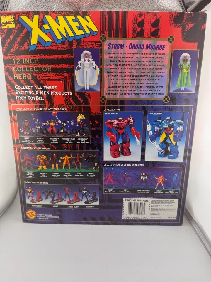 Muñeca Toy Biz Storm X-Men 12 pulgadas héroe coleccionista edición especial Foto 2 de 2