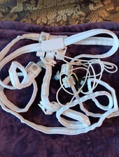 BED SCRUNCHIE Sheet Holder Straps - Heavy Duty Gripper Clips - Strengthened Para