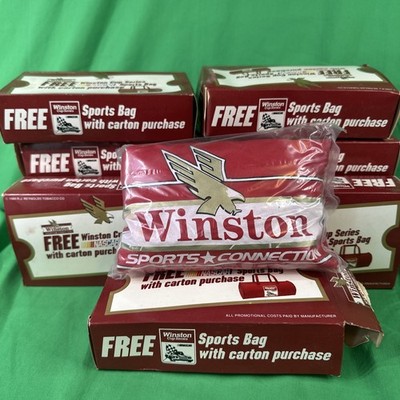 Vintage 1989 Winston Cup Series Tobacco Promotional Sports Bag Unused! In Box