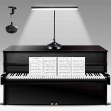 Piano Desk Lamp, 2-in-1 LED Piano Light for Upright Digital Grand Piano, 10W ...
