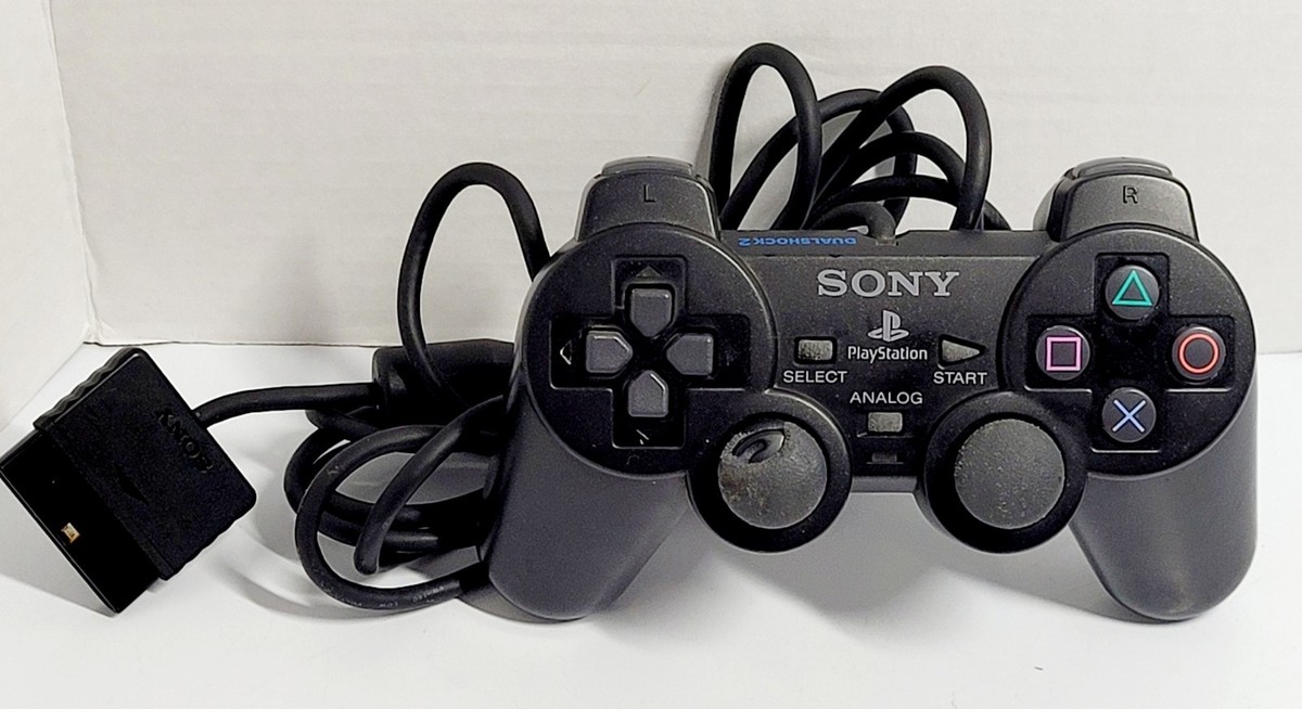 Lot Of 3) Sony PS3 Dualshock Controller Wireless/Wired Black