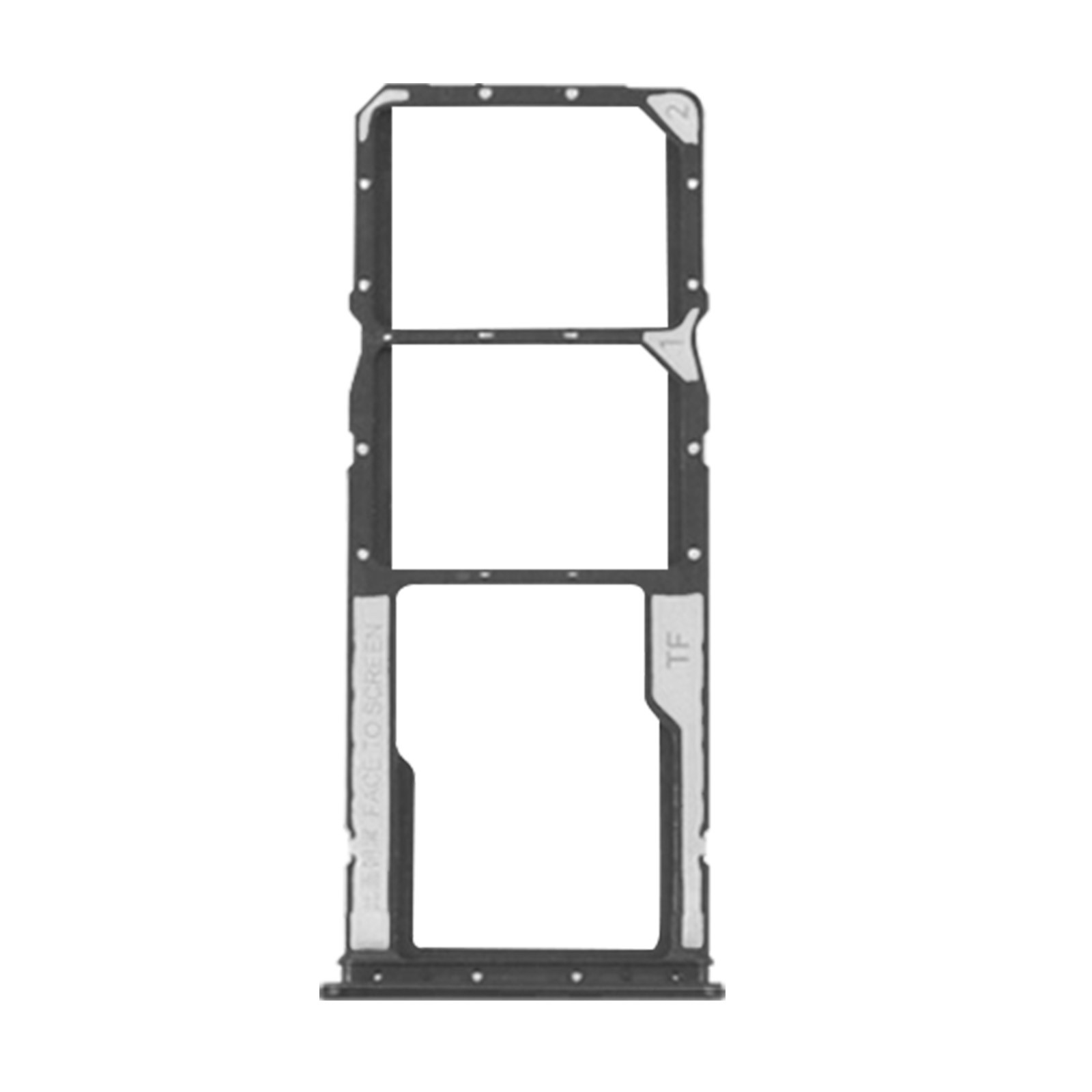 Support SIM premium pour Xiaomi Redmi Note 11 noir robuste - 4