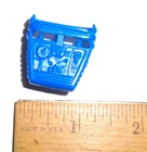 GI Joe Figure BLACK MAJOR CUSTOM Accessory ( 1986 Cobra BAT )    Blue BackpacK
