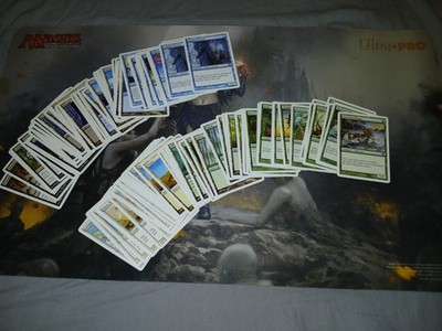 MTG Custom Duel Decks UB Vs WG 8th & 9th Edition Battle Box 120 Cards