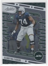#111 Olumuyiwa Fashanu 2024 Panini Absolute Base * RC New York Jets