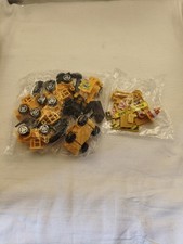 Baustellenfahrzeuge Bagger + Schilder 18teile Spielzeug Kinder ab 3+ Neu 