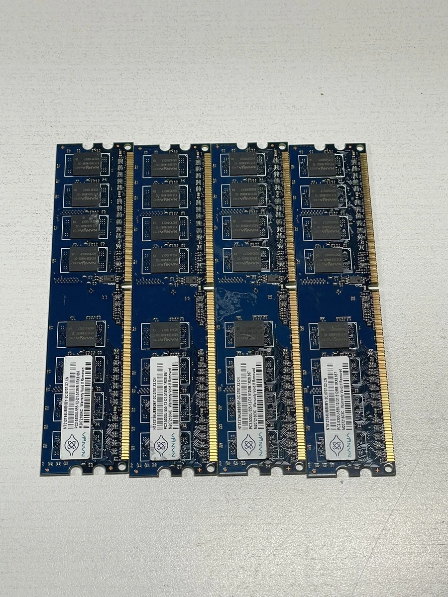 Nanya PC2-5300 DDR2-667 Computer Memory (RAM) 512 MB Capacity per