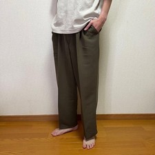 Yves Saint Laurent Wide Slacks olive