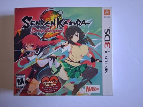Senran Kagura 2: Deep Crimson - Double D Edition (Nintendo 3DS, 2015)