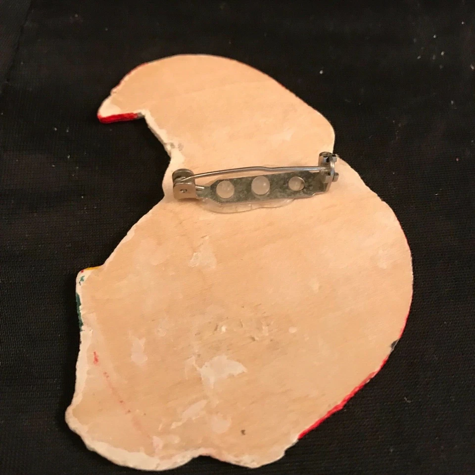 Broche prendedor Navidad Papá Noel vintage Foto 2 de 4