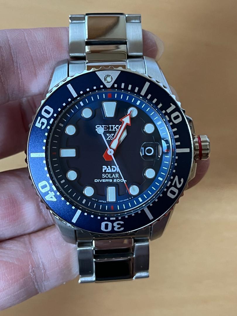 Seiko Prospex V157-0DF0 Special edition PADI Divers 200M Blue