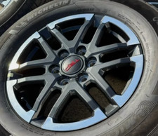 4x 18" Toyota Tacoma TRD OEM black wheels rims 2024 2025 NO TIRES