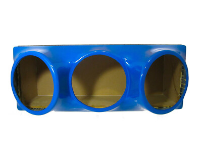 Triple 12 fiberglass sub woofer speaker box enclosure carpeted MDF