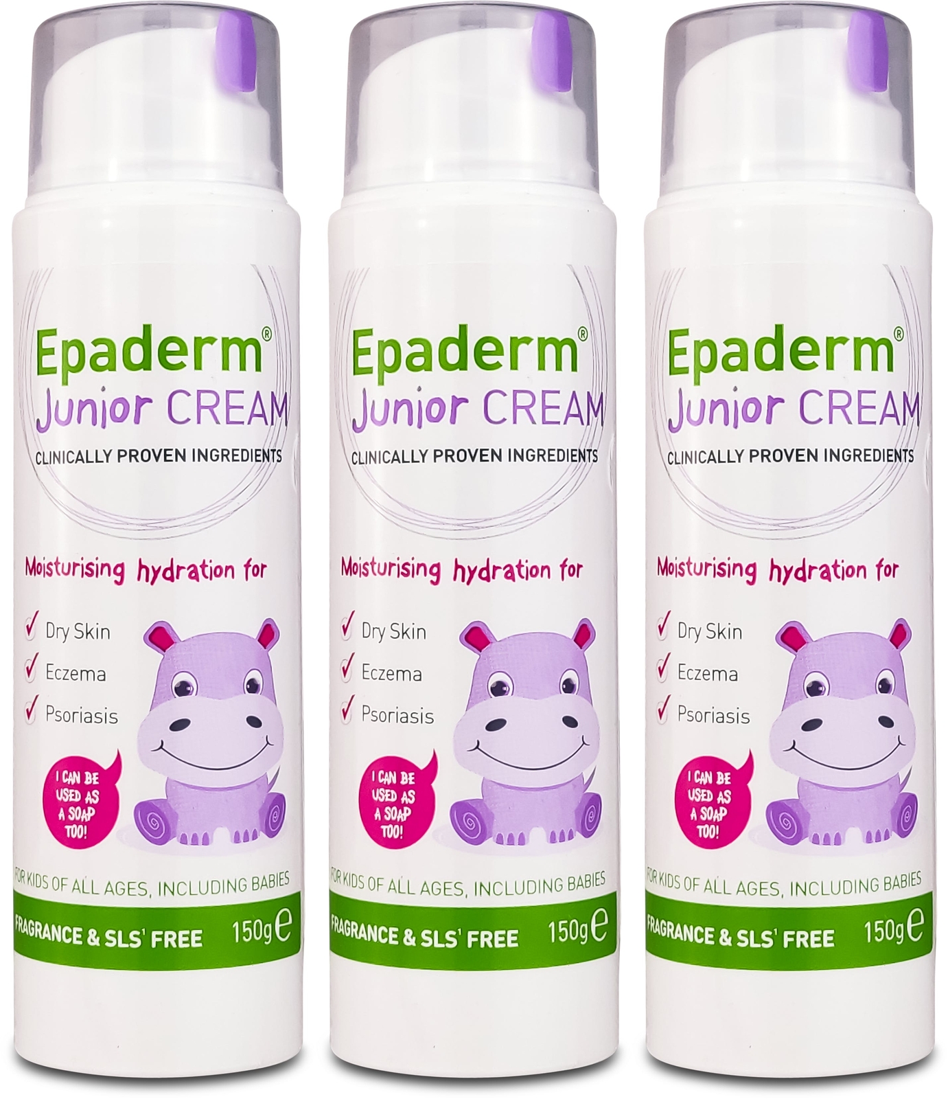 2x Epaderm Junior Cream Dry Skin Eczema Moisturiser Children Sensitive Skin - Image 6