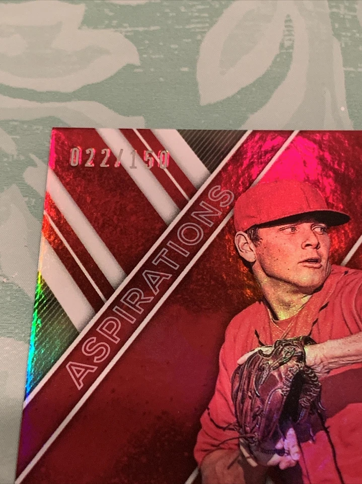 2017 Elite Extra Edition Aspirations Red Spencer Howard RC /150 Phillies - Image 2 of 3