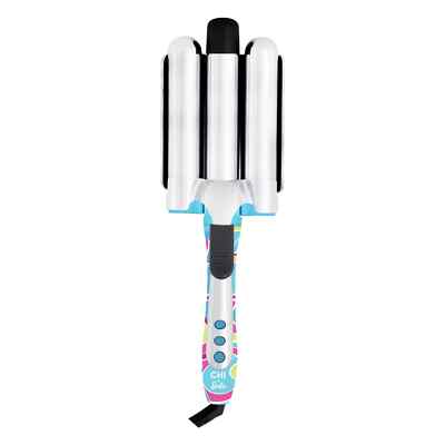 CHI x Barbie 1.25'' Titanium Triple Barrel Deep Waver NEW OPEN BOX $110 RETAIL