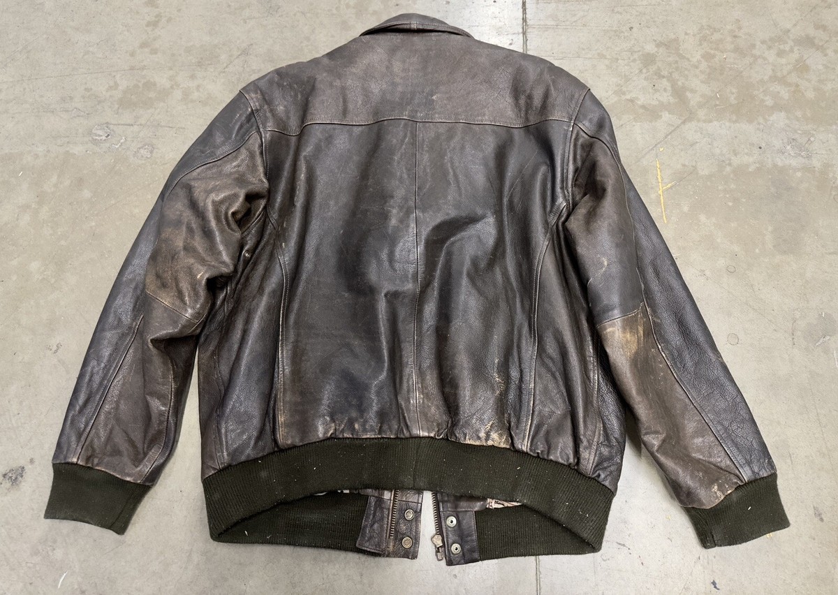 Men's WWII U.S Army Air Force JACKET TYPE A-2 FLYER'S