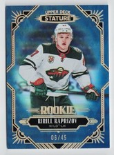 2020-21 Upper Deck Stature Blue Rookie #102 Kirill Kaprizov 06/45 RC !!