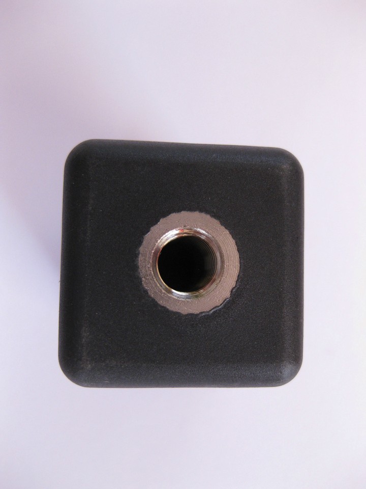 4 X Threaded tube bush insert M8 thread 40x40 leveling feet foot ...