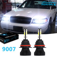 For Ford Crown Victoria 1998-2011 9007 Hb5 6000k Led Headlight Bulbs Hilo Beam For Ford Crown Victoria 1998-2011 9007 Hb5 6000k Led Headlight Bulbs Hilo Beam