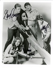 Gary Conway, Stefan Arngrim, Deanna Lund - Signed Cast Photograph + COA