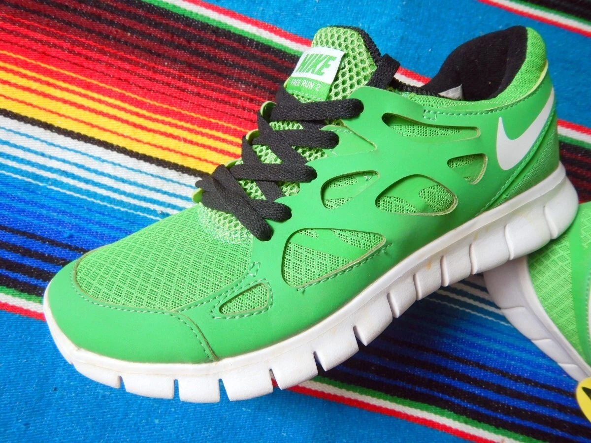 Auto Verstrooien verzending ✺New & Rare✺ NIKE FREE RUN 2 Green Running Shoes - US 8 UK 7 EUR 41 | eBay