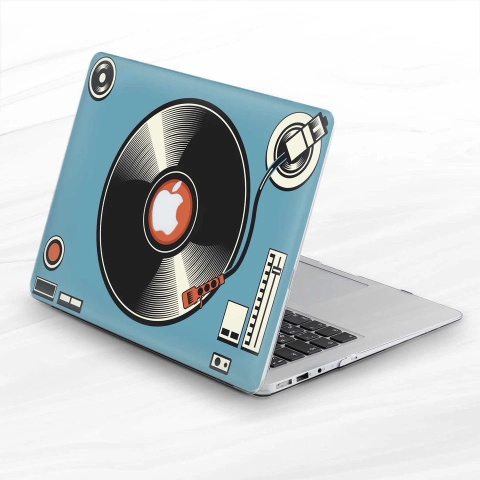 Vinyl Record Player Retro Music Cute Hard Case For Macbook Air 13 Pro 16 13 151 - Image 3 of 4