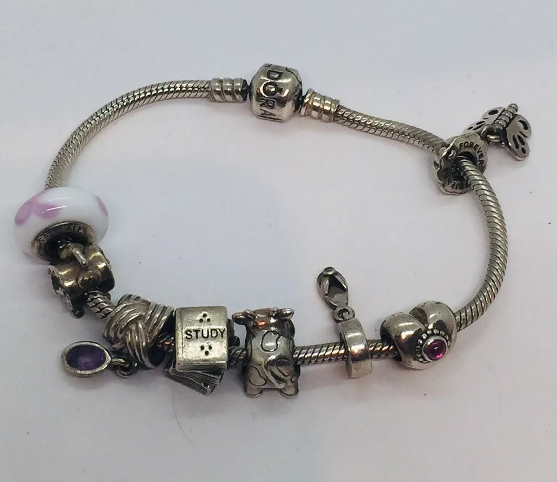 Buy Travel Bracelet or Travel Necklace, Travel Charm Bracelet, Love to  Travel, Antiqued Silver, 8 Charms Online in India - Etsy