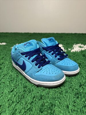 Nike SB Dunk Low Blue Fury 2020 Blue/Purple/White Shoe Size 5 (BQ6817-400)