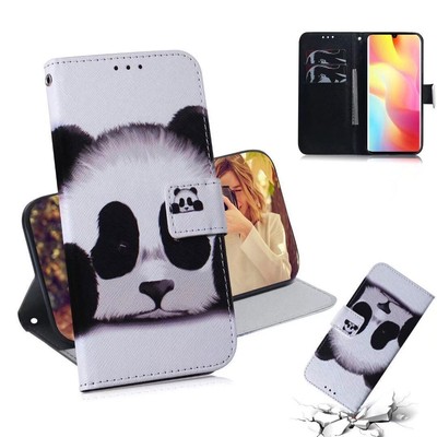 Tiger Wolf Panda Wallet Phone Case For Xiaomi 12 11X 13 11T Pro A3 POCO C3 M3 M2