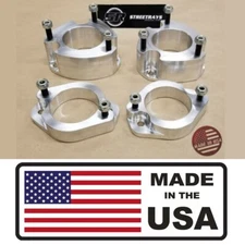 StreetRays 2" Front & Rear Billet Leveling Spacers Lift Kit Fits CRV 02-06 RD4 
