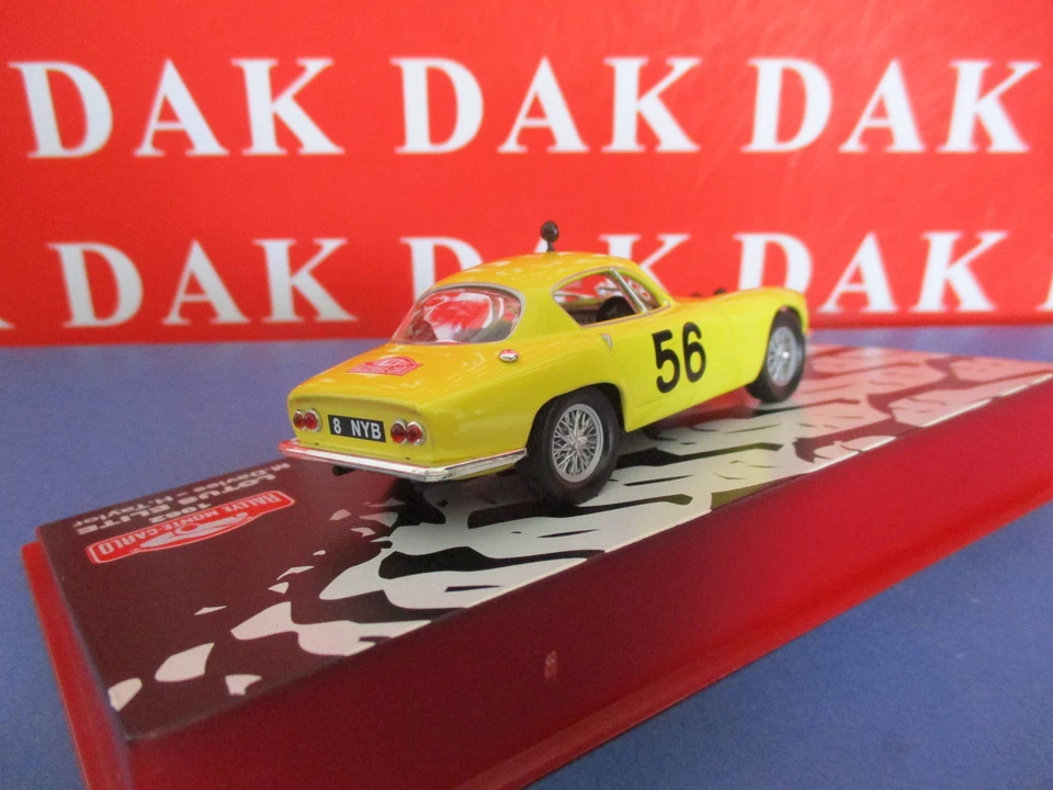 Die cast 1/43 Modellino Auto Lotus Elite Rally Monte Carlo 1962 M. Davies - Immagine 3 di 4