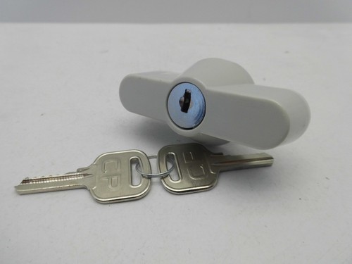 EUROPA PBEKEYLOCK KEYLOCK FOR PBE ENCLOSURES LOCK & 2 KEYS FITS ALL SIZES - 第 1/4 張圖片