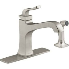 Kohler Kitchen Faucet w/ Sidesprayer Stainless Rubicon - R26581-VS NEW In Box